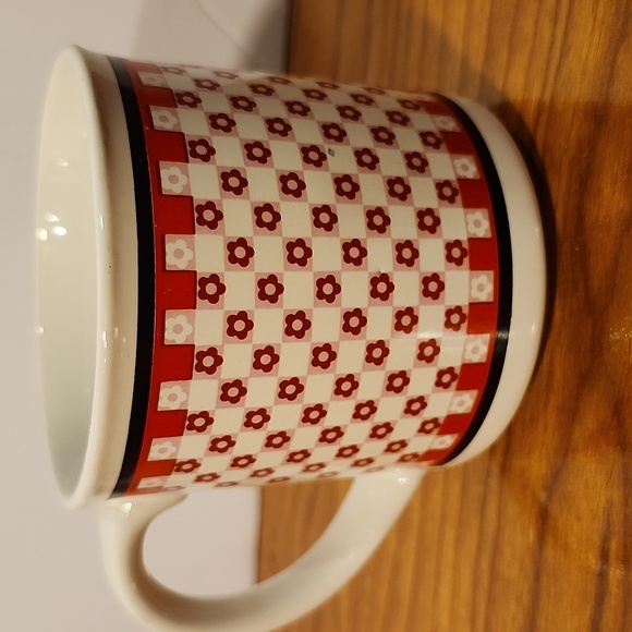 Vintage Linda Morgan Sheep Ceramic Coffee Mug, C-handle - Picture 3 of 7